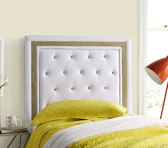 Harriet Bee Tavira Allure Faux Leather College Dorm Headboard Wayfair